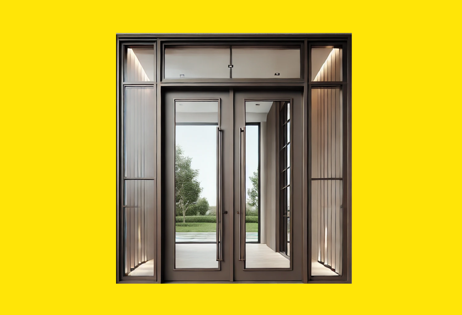 Double Sidelight Door