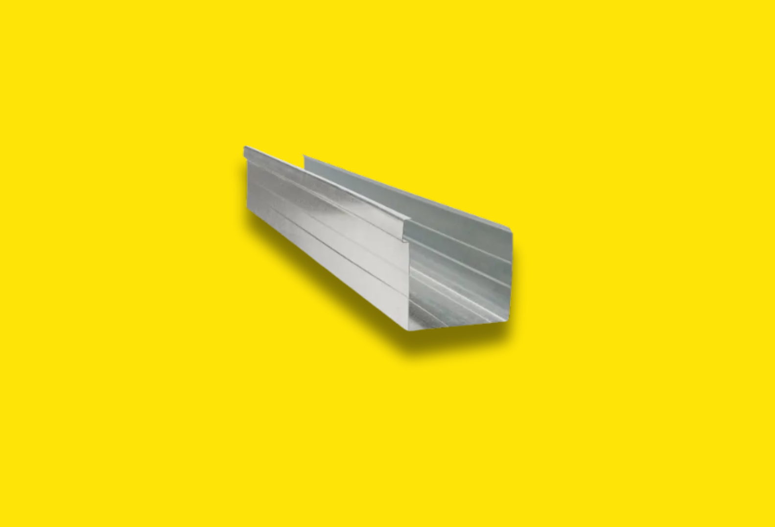 Gutter Galvanized Square