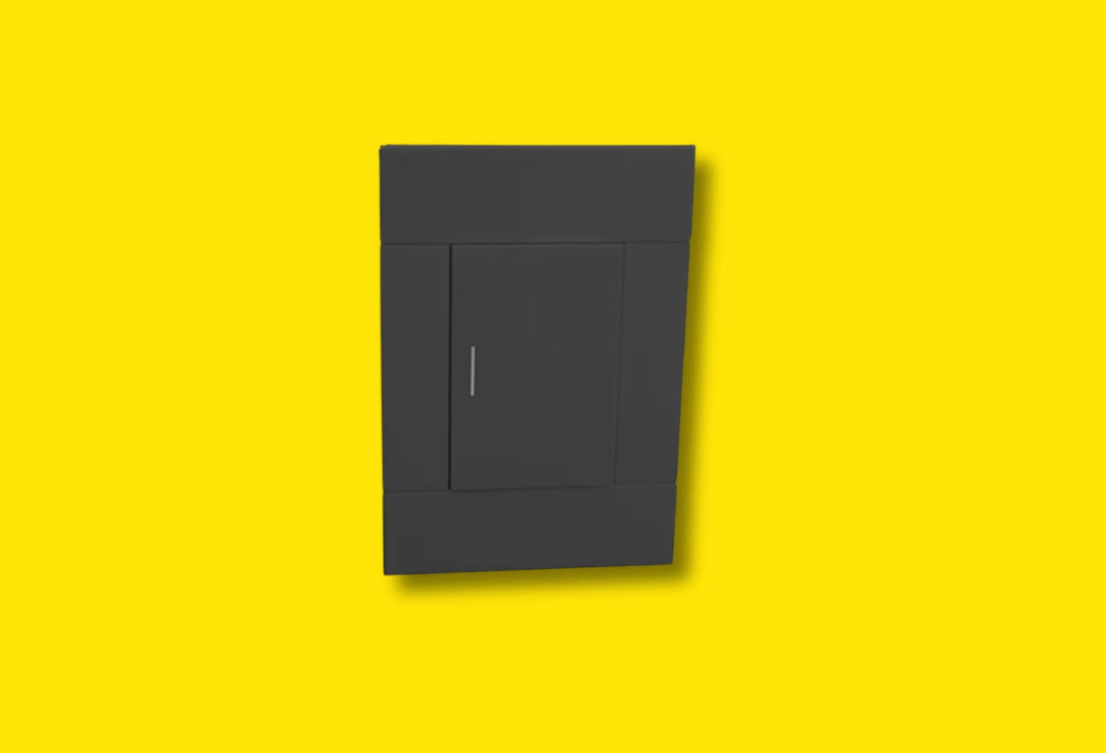 Switch 1Lever 1way Charcoal